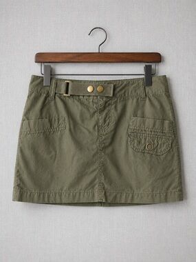 Vintage VS London Jean Chino Utility/Cargo Mini Skirt